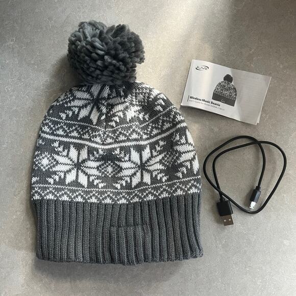 iLive Wireless Music Beanie Hat - Picture 3 of 3